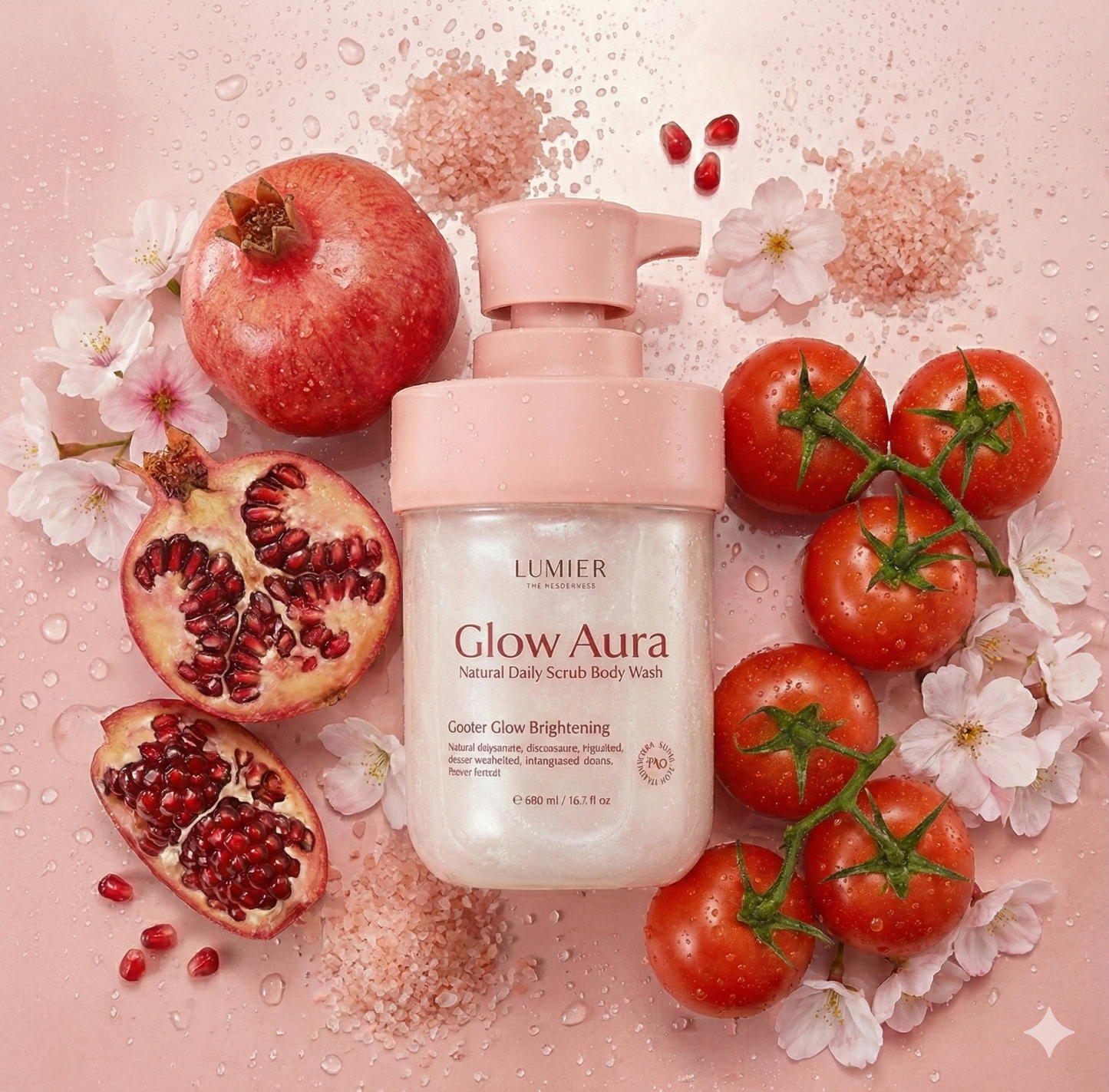 Lumier Body Bath Glow Aura – Kuasa Serum Wajah, Kini Dalam Mandian Badan Anda