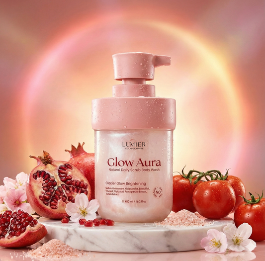 Lumier Body Bath Glow Aura – Kuasa Serum Wajah, Kini Dalam Mandian Badan Anda